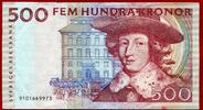 Schweden Sweden 500 Kronen Kroner Carl XI. Cristopher Polhem -