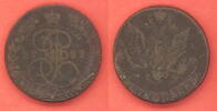 Russland 5 Kopeke Katharina II. -