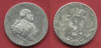 Brandenburg Ansbach Bayreuth Preußen Taler Konventionstaler Friedrich Wilhelm II. In Personalunion als König und Markgraf -
