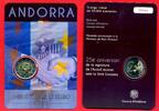 Andorra 2 Euro Gedenkmünze 25 Jahre Zollunion -
