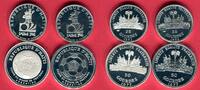 Haiti 2 x 25 + 2 x 50 Gourdes Lot Fußball-Weltmeisterschaft 1978 Argentinien - Lot mit 4 Münzen - Soccer World Cup -