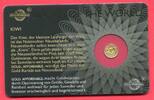 Ruanda 10 FRW Minigoldmünze - 1/200 Unze Gold Kiwi - aus der Serie Icons of the World - Gold Affordable -