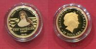 Australien 15 Dollars Goldmünze m. Farbapplikation Saint Mary MacKillop, 1/10 Unze Gold -
