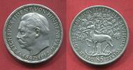 Germany Deutschland Karl Götz Medaille Zinnmedaille Reichspräsident Hindenburg 85. Geburtstag -