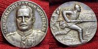 Deutschland Kaiserreich 1. Weltkrieg Silbermedaille Generaloberst Remus von Woyrsch *1847 +1920 -