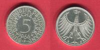 BRD 5 Mark Kursmünze Silberadler - Prägestätte Stuttgart -