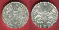 Bundesrepublik Deutschland 5 DM Silber Kursmünze Silberadler -