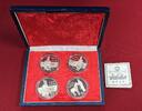 China 4 x 5 Yuan Silbermünzen Archäologische Entdeckungen - Terrakotta Armee -