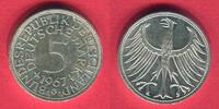 Bundesrepublik Deutschland 5 DM Silber Kursmünze Silberadler -
