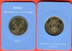 Belize 100 Dollar White-Tailed Deer - Weißwedelhirsch - Rare Mintage only 965 -