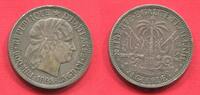 Haiti 1 Gourde LAFORESTERIE Scarce Last Year of Mintage -