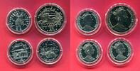 Gibraltar 3 * 14 Ecus Silbermünzen & 2,8 Ecu Cu/Ni Wahrzeichen und weitere Motive -
