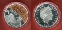 Neuseeland 1 Dollar Gedenkmünze - Silver Proof Coin The First World War - 100 Years - 1914 - Lest We Forget - Erster Weltkrieg -