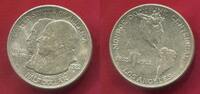 USA 50 Cents 1/2 Dollar commemorative coin Monroe Doctrine Centennial Portraits of James Monroe and John Quincy Adams, -