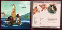 Niue 2 Dollars Silbermünze Disney Moana (m. Farbapplikation) -