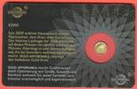 Ruanda 10 FRW Minigoldmünze - 1/200 Unze Gold Kiwi - aus der Serie Icons of the World - Gold Affordable -