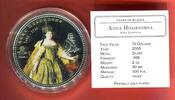 Cook-Inseln, Cook Islands 10 Dollar - 2 oz Silver Coin 2008 Anna Ioanovna - Tsars of Russia - partially gold plated Proof colorated with capsule ...