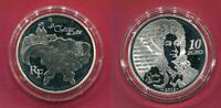 Frankreich 10 Euro Silbermünze Der gestiefelte Kater -
