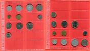 Monaco Lot 11 Münzen versch. Nominale Sammlung -