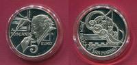 San Marino 5 Euro Silbermünze Arturo Toscanini -