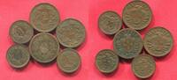 Schweiz Switzerland Lot 3 x 1 und 3 x 2 Rappen 1 R 1894 98, 1941, 2 Rappen 1850, 1893 1898 -