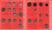 Griechenland Lot 25 Münzen versch. Nominale Sammlung von diversen Kursmünzen - Drachmen -