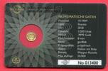 Ruanda 10 FRW Minigoldmünze Elefant (1/200 oz) -