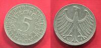 Bundesrepublik Deutschland 5 DM Silberadler Kursmünze, Silberadler -