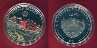 Palau 5 Dollars Silbermünze teilcoloriert World of Wonders - Potala Palace -