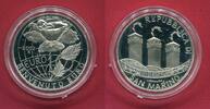 San Marino 10 Euro Silbermünze 2002 Willkommen Euro - Benvenuto Euro proof in capsule