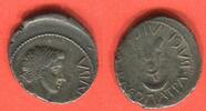 Königreich Mauretanien Drachme Juba II. , (25 vor, bias 24 nach Chr. ) und Kleopatra Selene -
