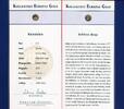 Liberia 12 Dollars Gold 1/50 Unze Kollektion Europas Gold - Rumänien - Schloss Bran -