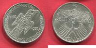 Bundesrepublik Deutschland, Germany FRG 5 DM Gedenkmünze Silber Germanisches Museum in Nürnberg Adlerfibel Erhaltung -