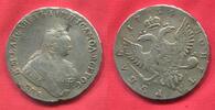 Russland Russia rubel rouble Krasny Mint, Moscow Elizabeth (1741-1762) -