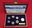 Vatikan Kursmünzensatz 10 - 1000 Lire KMS MCMXC Anno XII - Giovanni Paolo II -