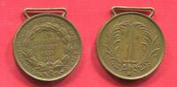 Baden Großherzogtum Tragbare Bronzemedaille Dem Tapferen Befreiungsheer Leopold -