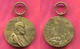 Deutschland Germany Kaiserreich Preußen Tragbare Medaille Bronze mit Orig. Öse 100. Geburtstag von Wilhelm I. 1797 sog. Apfelsinenorden -