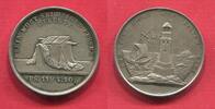 Gelegenheitsmedaille Silbermedaille Leuchtturm Schiff Und ein Licht auf deinem Wege Ps119 V. 105 Altar -