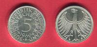 Deutschland, BRD 5 Mark Kursmünze Silberadler - Prägestätte Stuttgart -