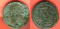 Byzanz Justinian I , Münzstätte Konstantinopel . Jahr 13 -