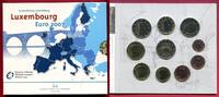Luxemburg 7,88 Euro Offizieller Kursmünzsatz 1 Cent bis 2 Euro + 2 x 2 Euro Gedenkmünzen -