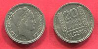 Frankreich Algerien Algerie 20 Francs Essai Pattern Probe -