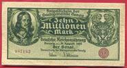 Danzig 10 Millionen Mark Banknote Twenhusen (1646-1649) - Portrait of Johannes Hevelius Deutsche Reichswährung -