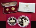 San Marino 20 und 50 Euro Gold Architektonische Elemente San Marinos - Acquaviva & Domagnano -