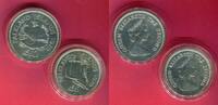 Falkland-Inseln 5 + 10 Pfund Whale and Duck - Endangered Wildlife -