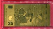 Deutschland 0,5 Gramm Goldnote 25 Jahre Deutsche Einheit - 2 + 4 Vertrag -