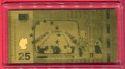 Deutschland 0,5 Gramm Goldnote 25 Jahre Deutsche Einheit - Zentraler Runder Tisch -