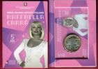 Italien 5 Euro Cu/Ni Gedenkmünze Raffaella Carra - Italienische Künstlerin -