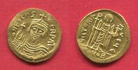 Byzanz Weströmisches Kaiserreich Solidus Gold Phokas Phocas Focas -