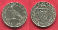 Weimarer Republik Deutsches Reich 5 Mark Rheinlandräumung Rhineland Liberation -